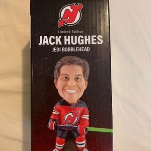 Jack Hughes Jedi Bobblehead